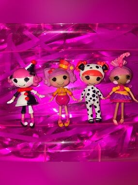 Lalaloopsy minis Silly Funhouse doll lot